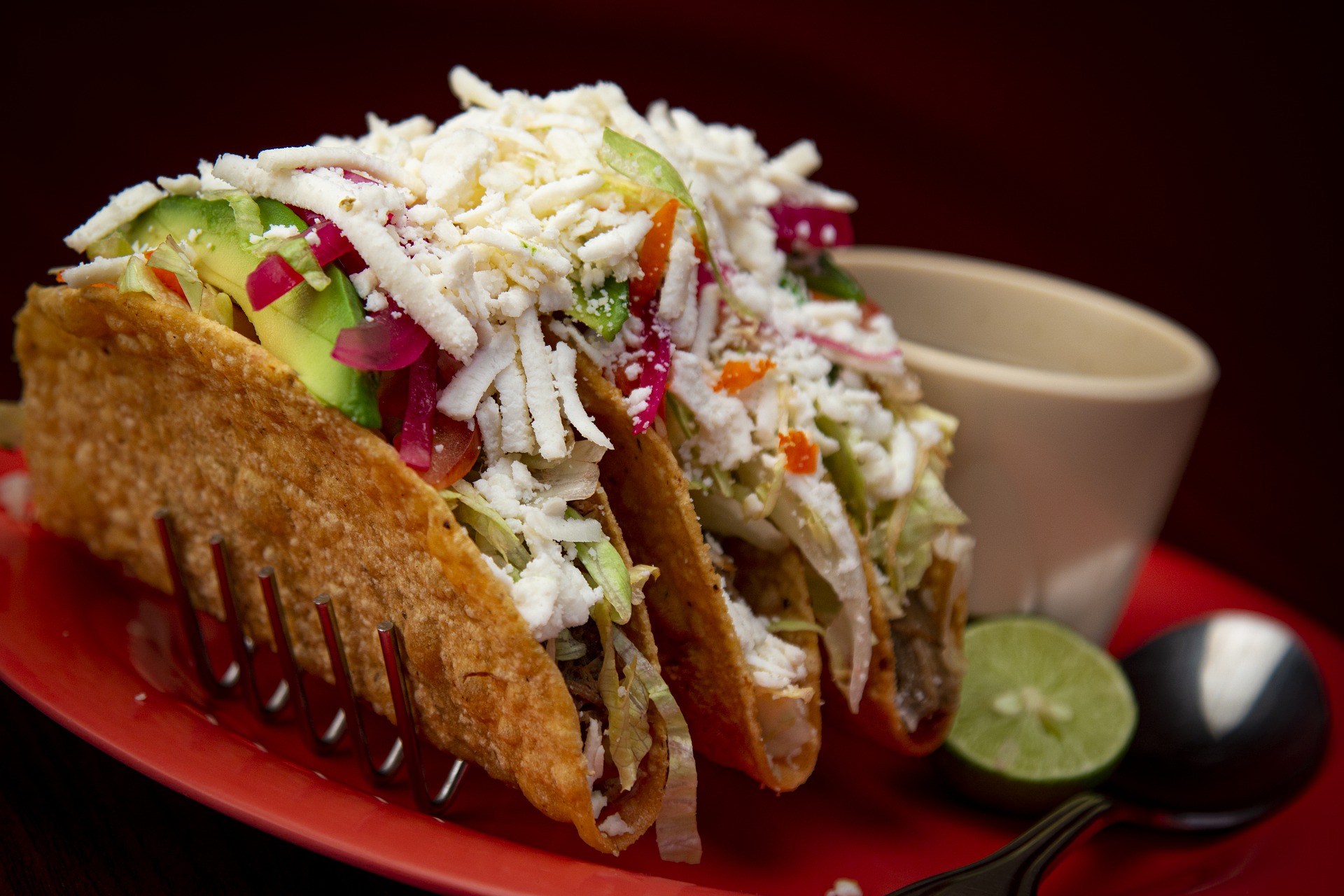 Gourmet tacos like those you can find at Los Mariachis.