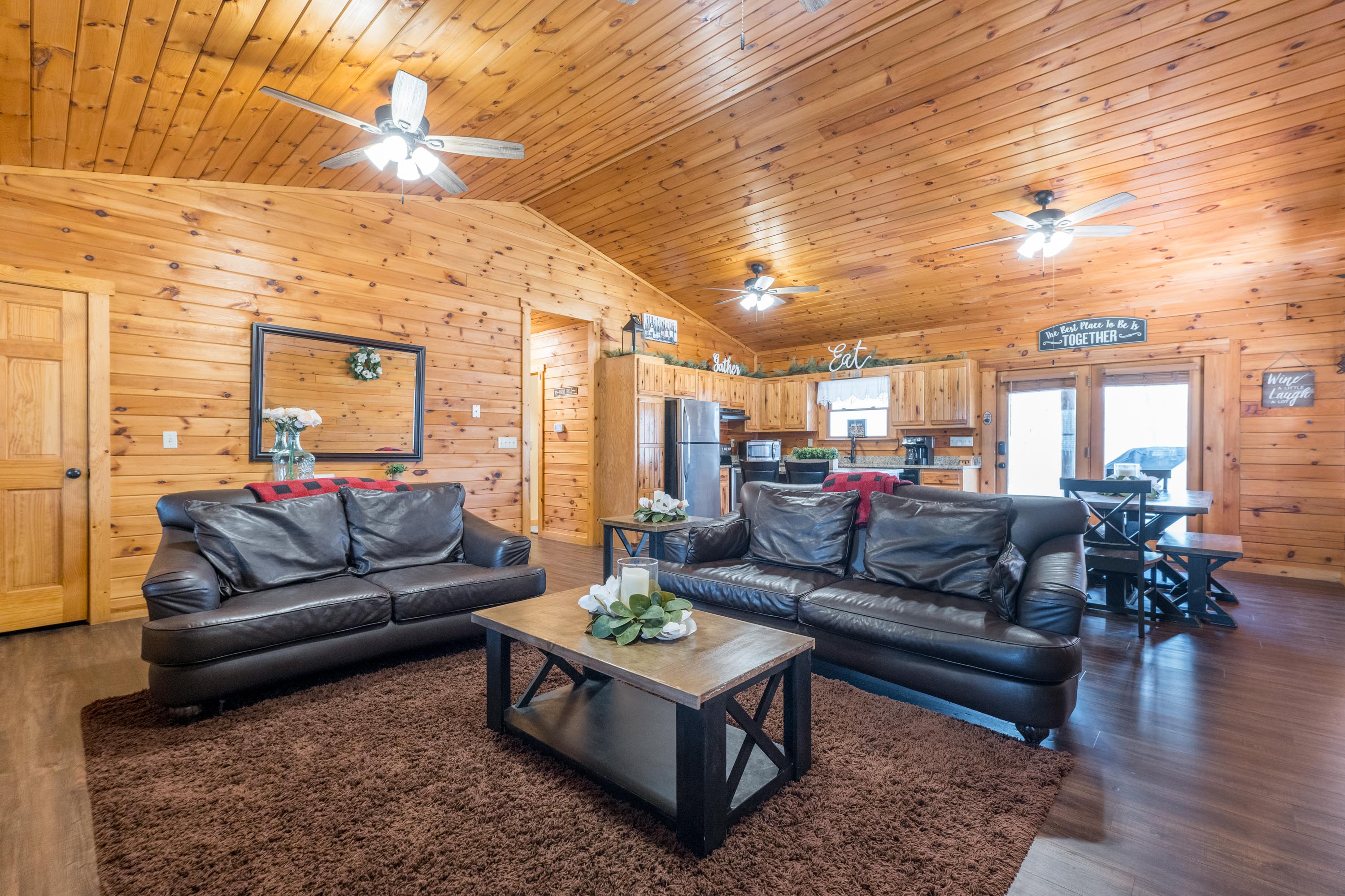 One of our large family vacation rentals in Ohio, perfect for an MLK Day vacation.
