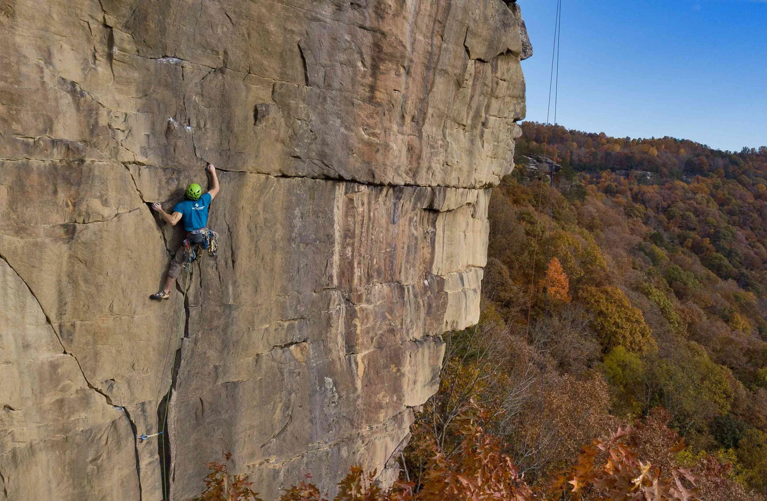 rock climbing and rappelling excursions
